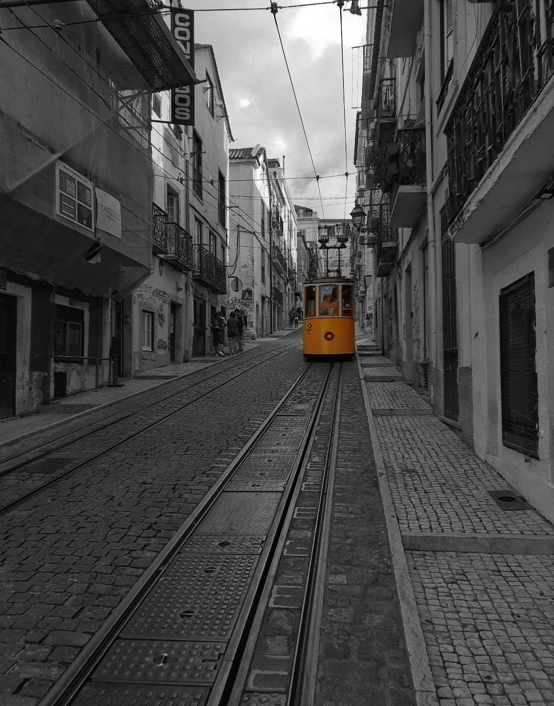 Lisboa tram iconic lisbon portugal