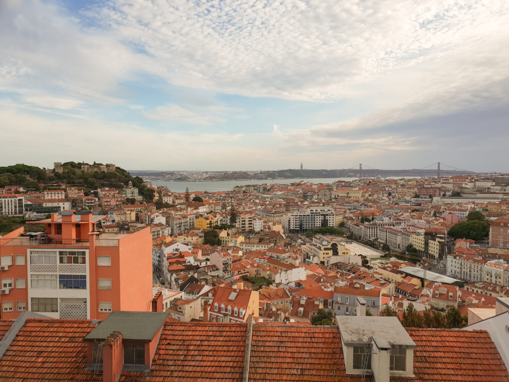 Miradouro da Senhora do Monte view portugal lisbon