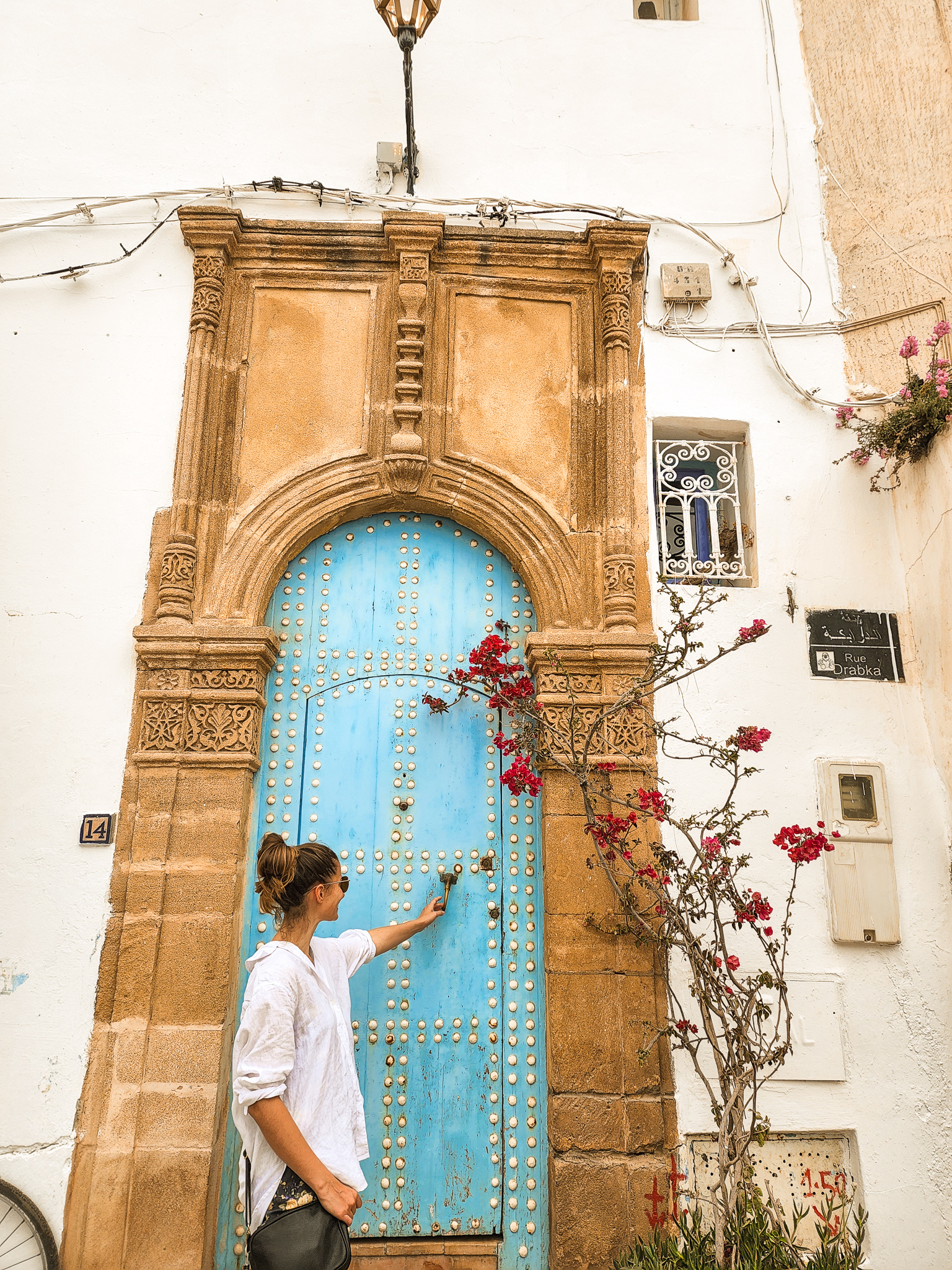 Rabat morocco door
