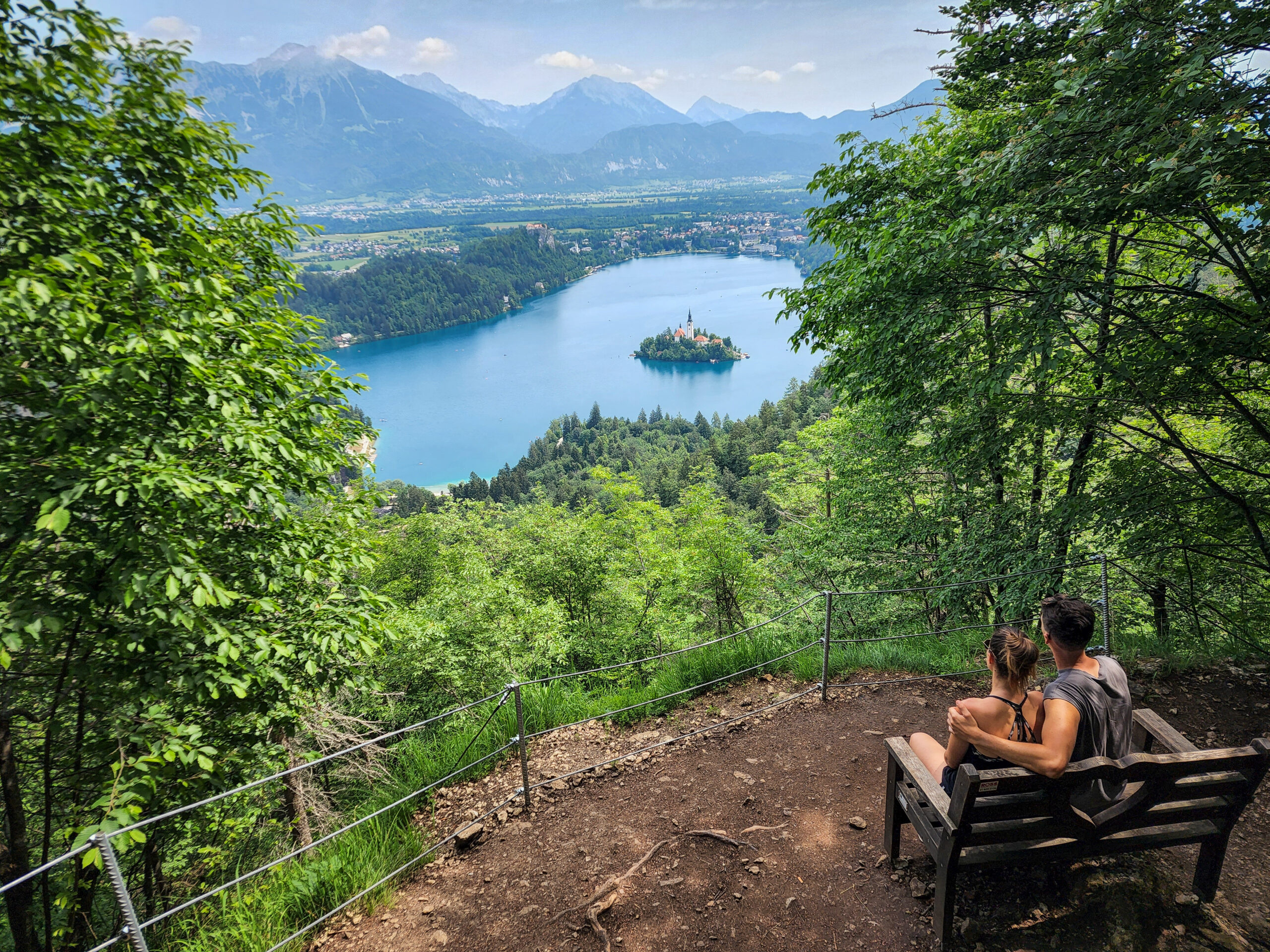 Lake Bled hike view