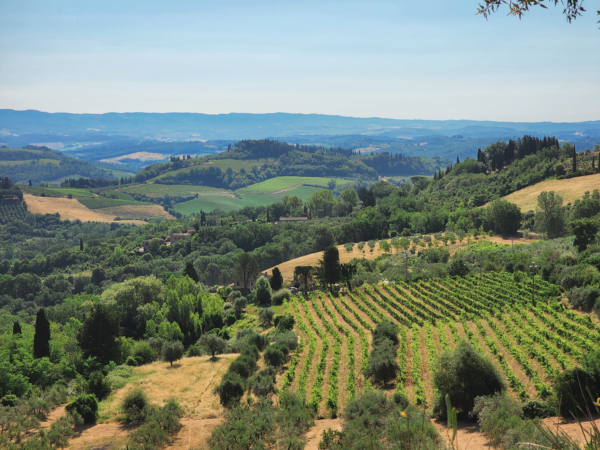 Tuscany rolling hills
