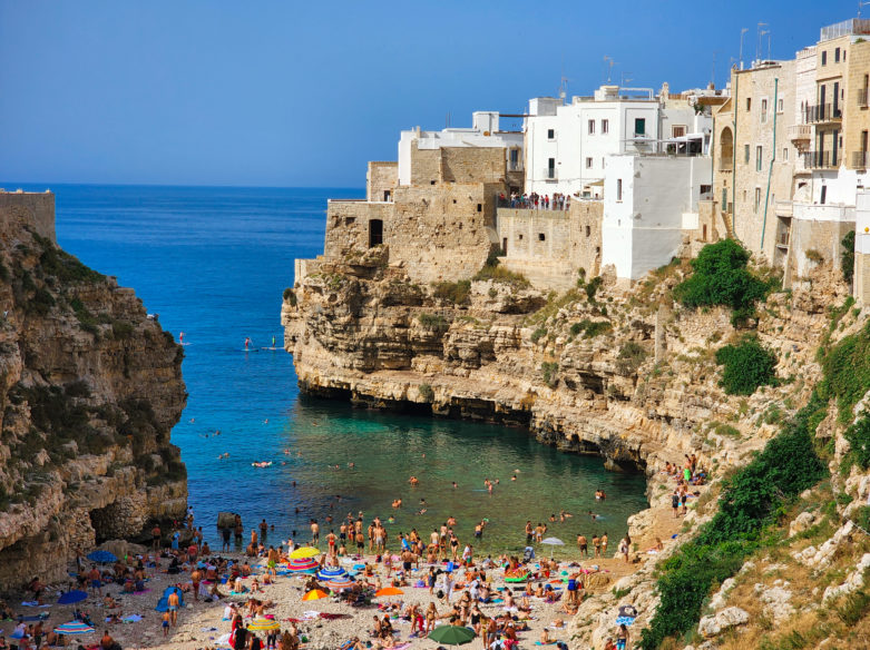 Puglia beaches polignano