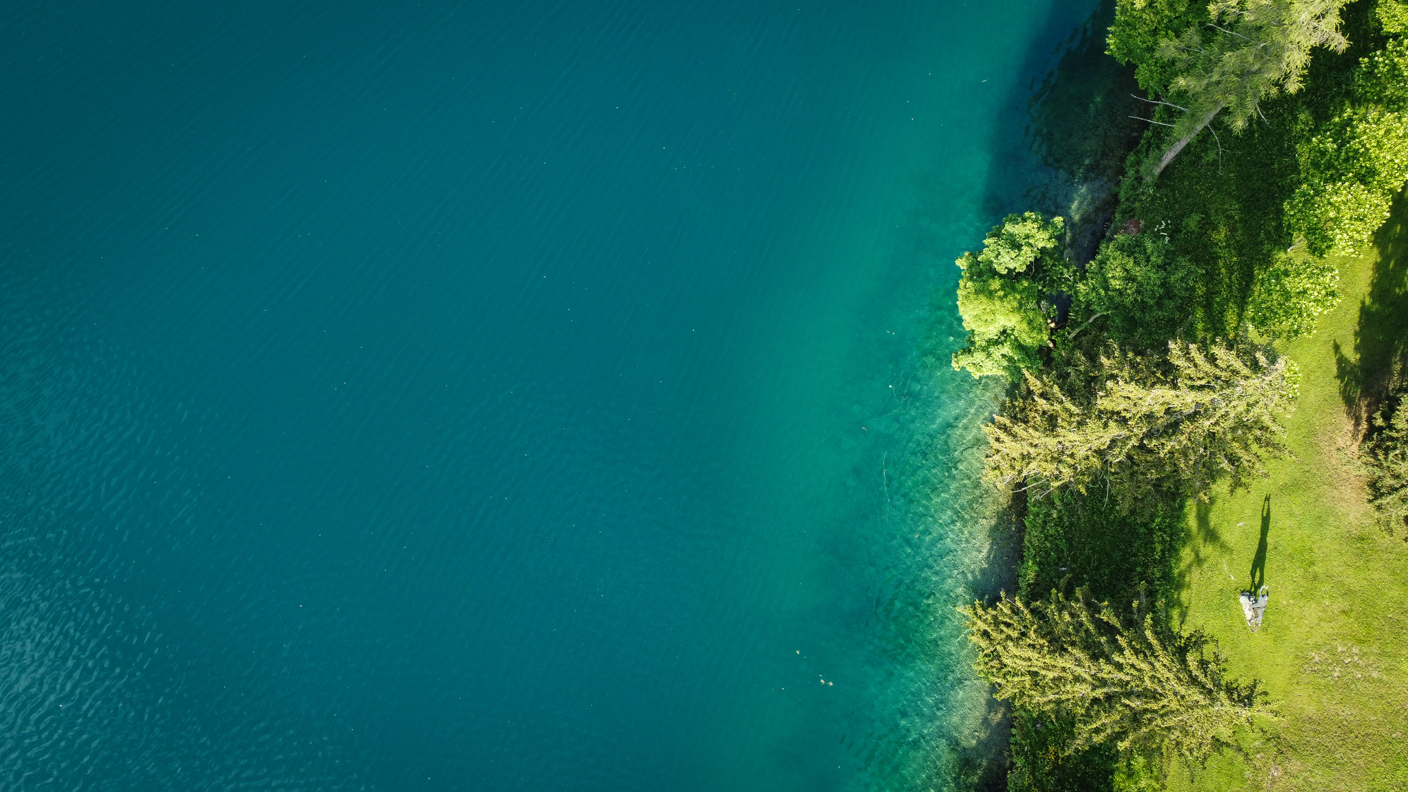 Drone lake bled slovenia
