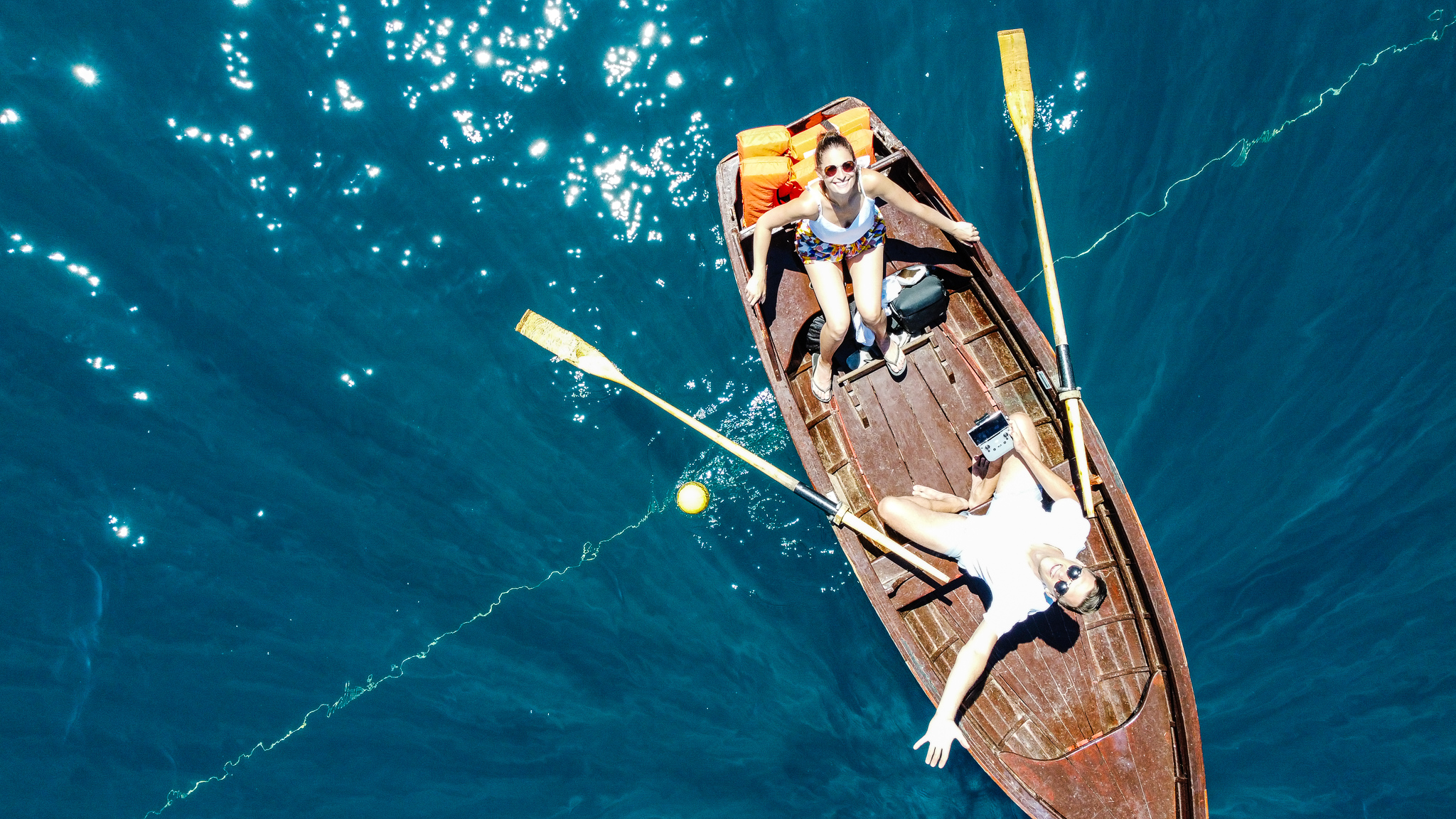 Lake Bled row boat
