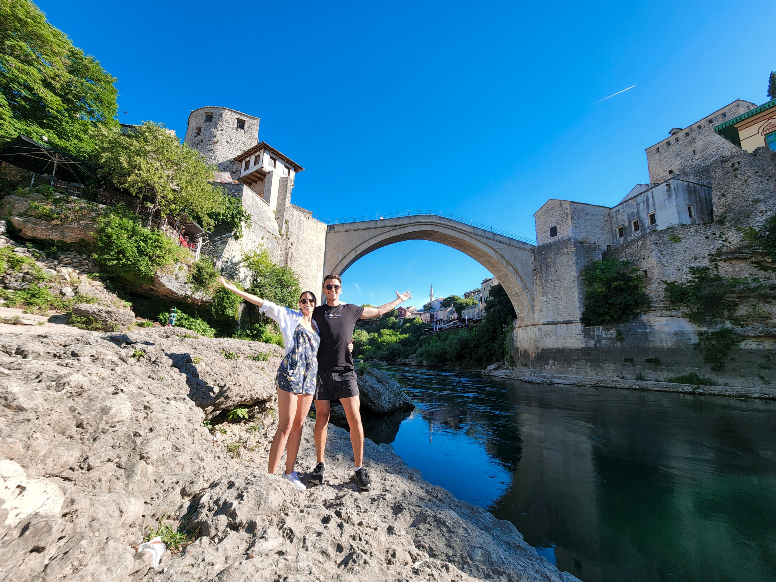 Mostar bosnia old bridge