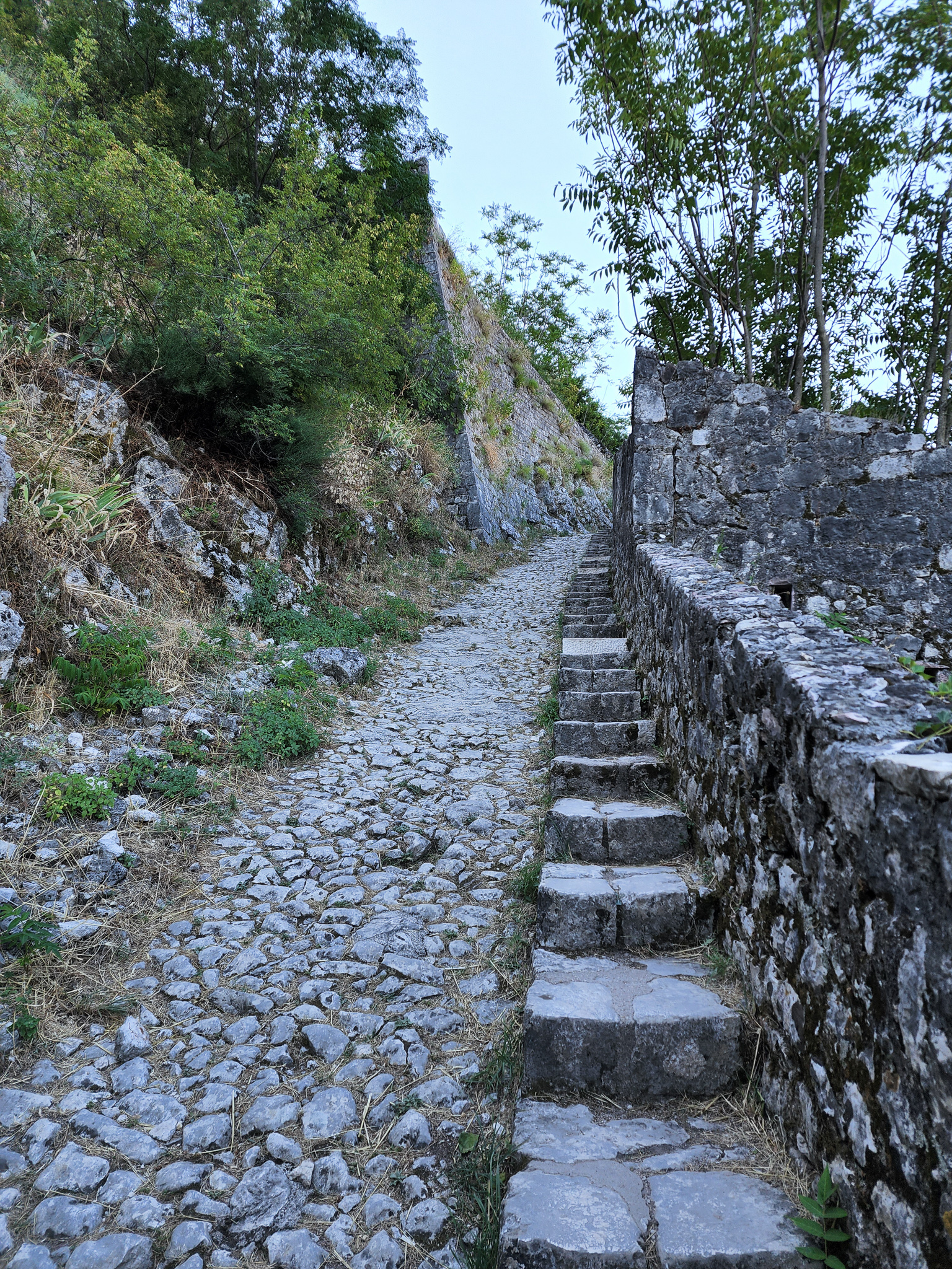 Kotor fortress hike montenegro