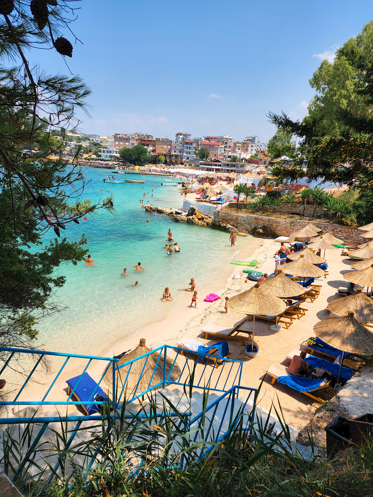 Best beaches in Ksamil albanian Riviera
