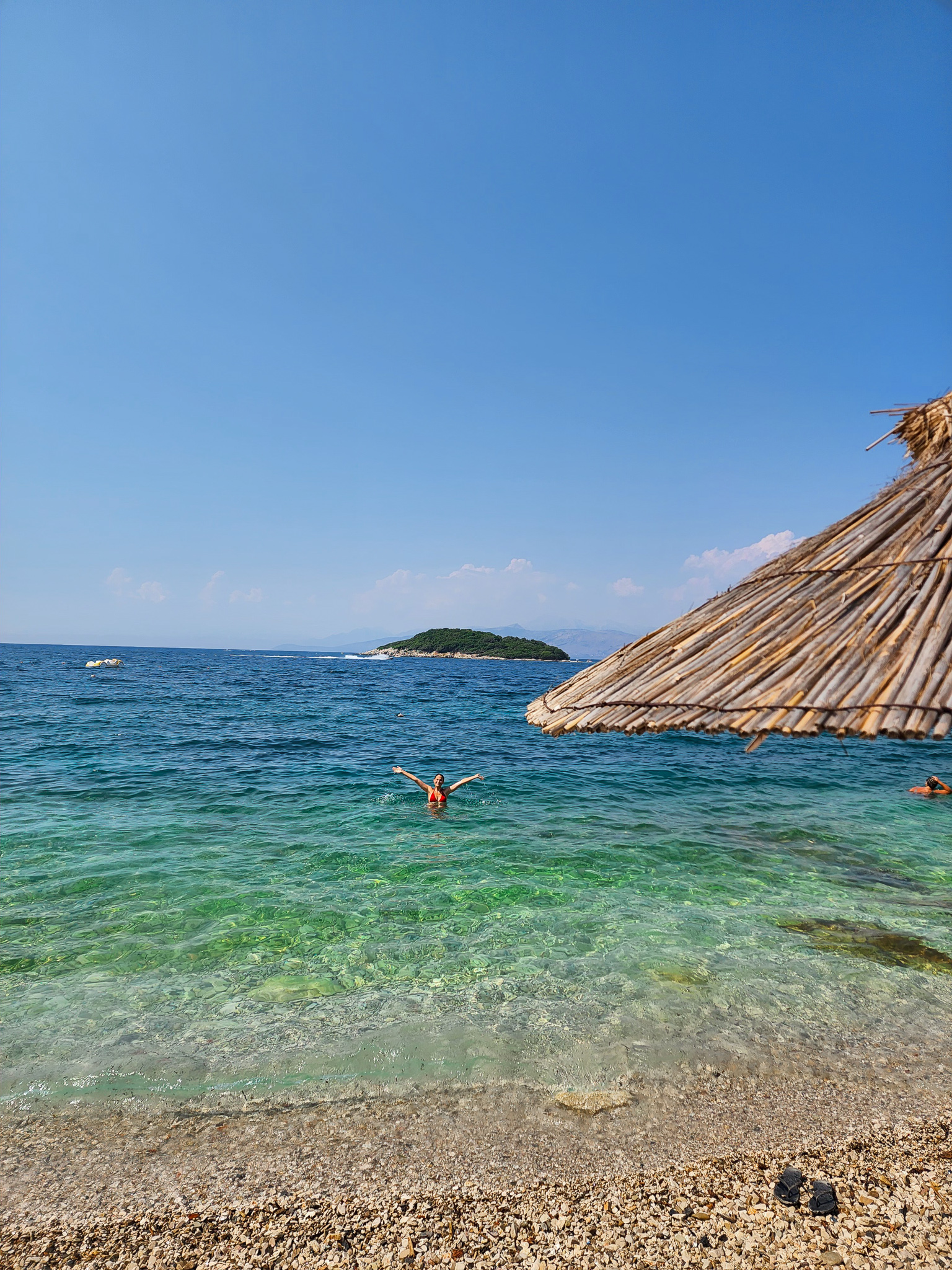 Best beaches in Ksamil albanian Riviera