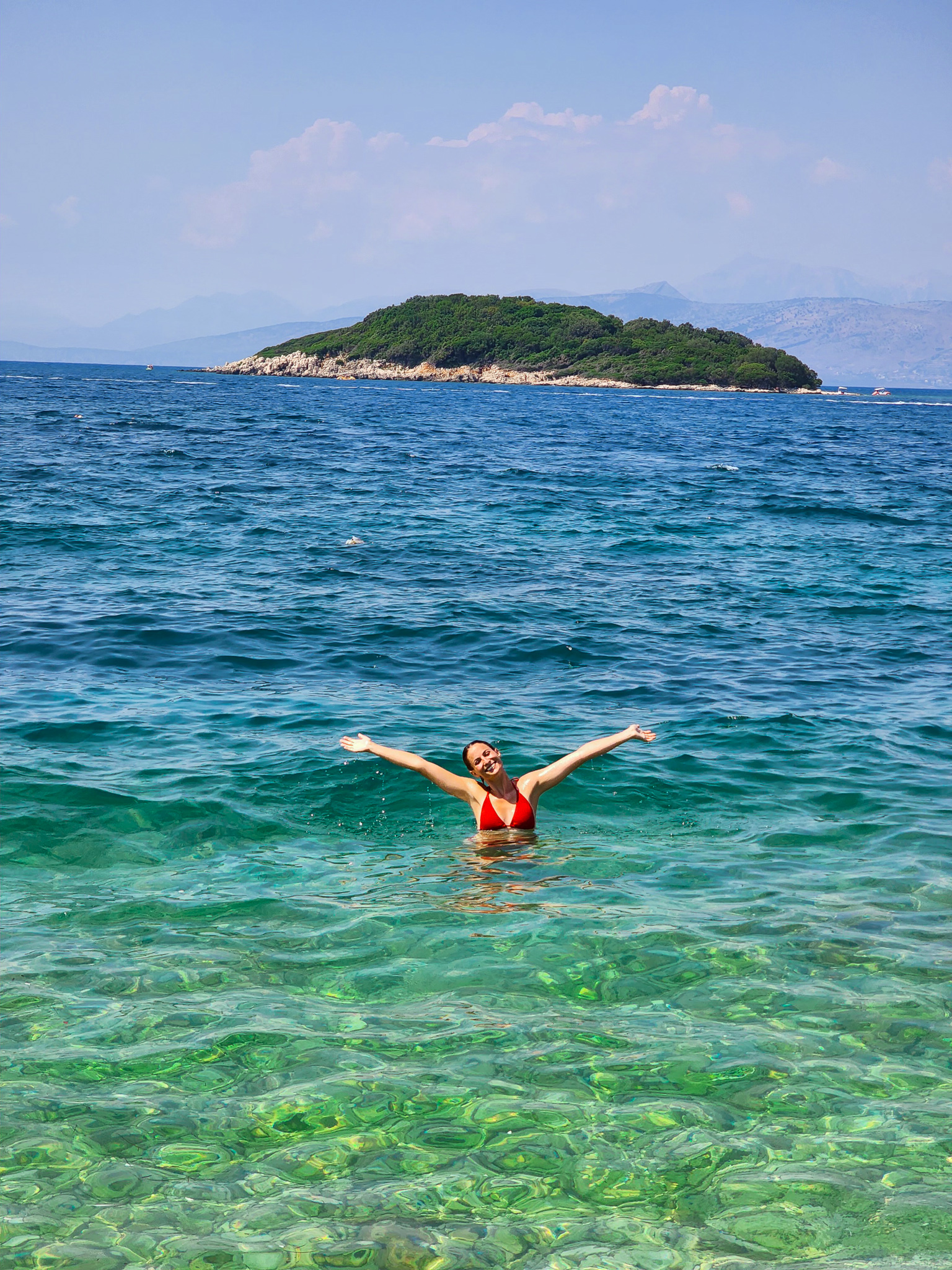 Best beaches in Ksamil albanian Riviera