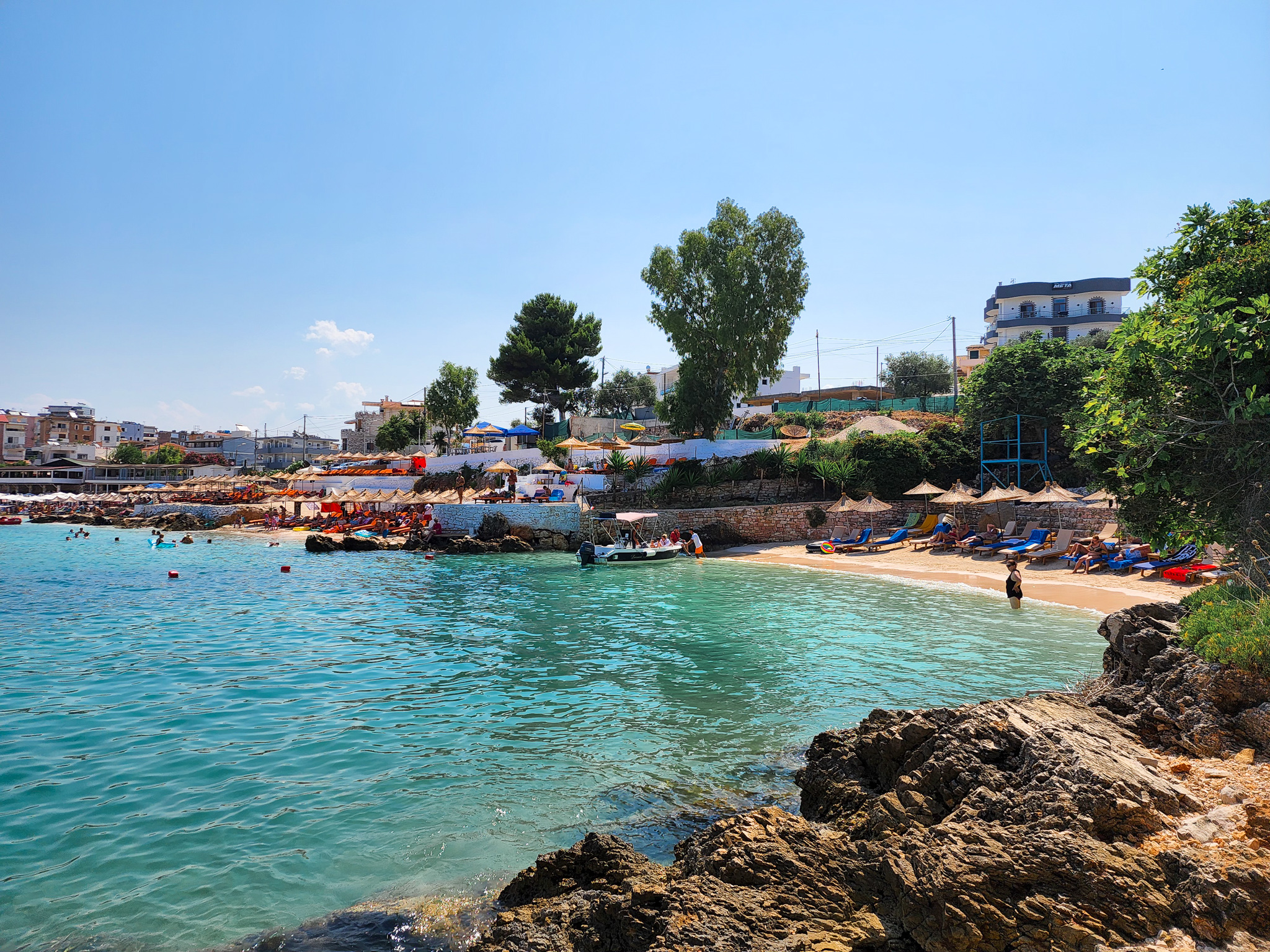 Best beaches in Ksamil albanian Riviera