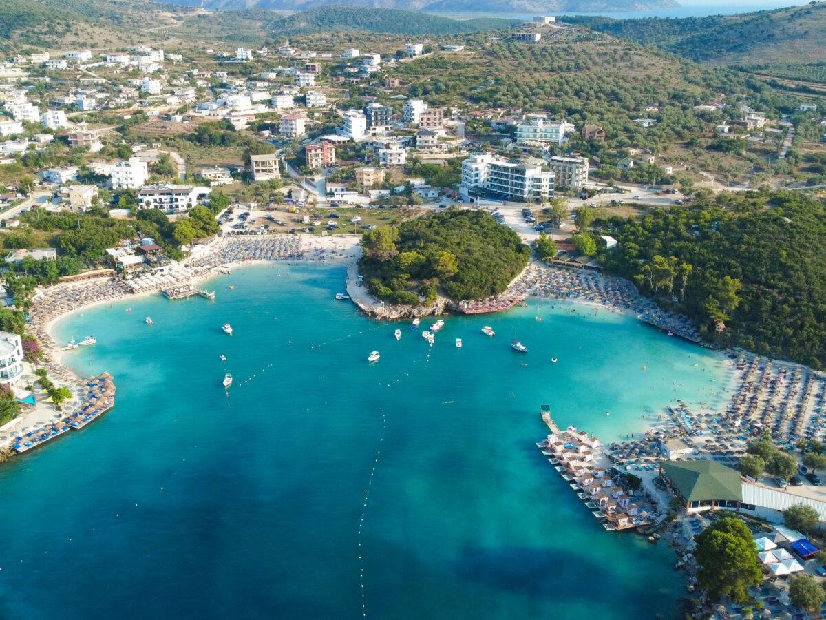 Photos show why this Albanian resort is a trending summer holiday spot for  Brits