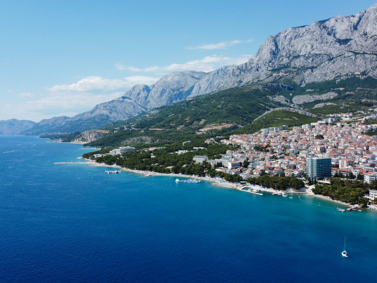 Makarska Riviera croatia drone europe hidden gem europe