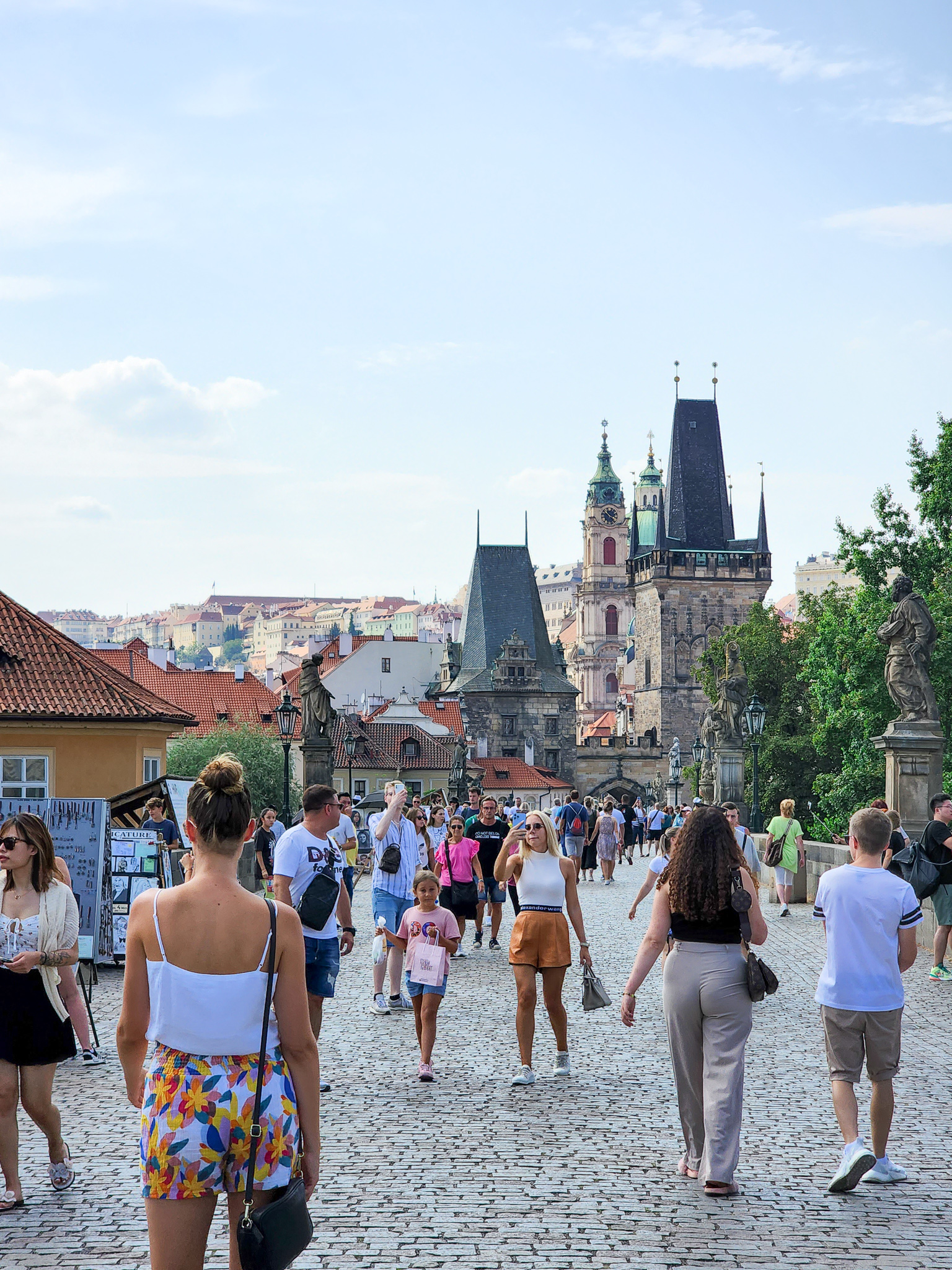 Wander the streets of prague