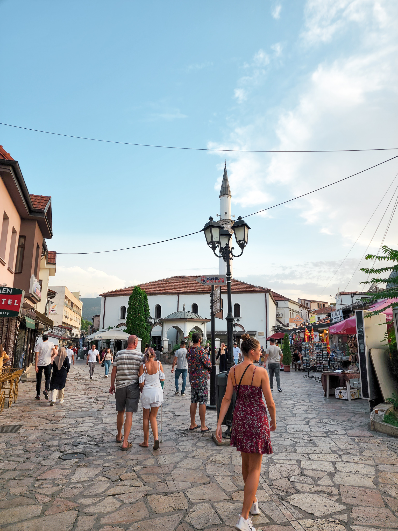 skopje old bazaar macedonia