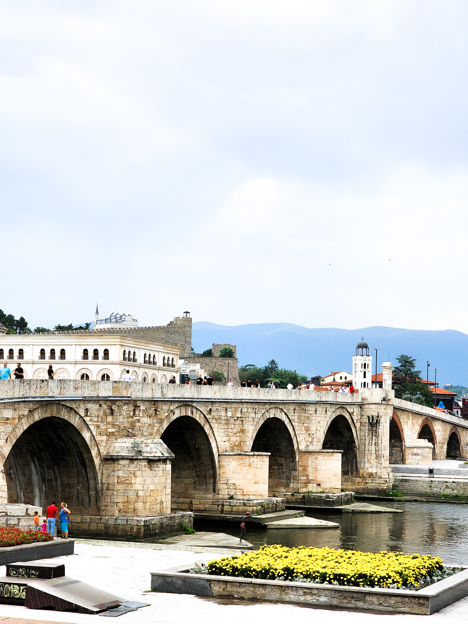 skopje stone bridge macedonia