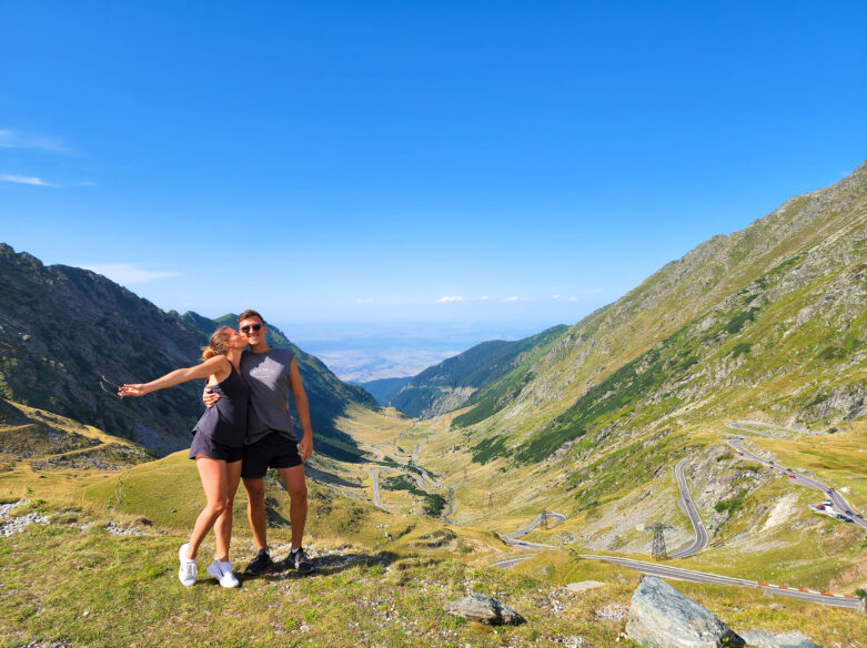 Transfagarasan highway transylvania romania