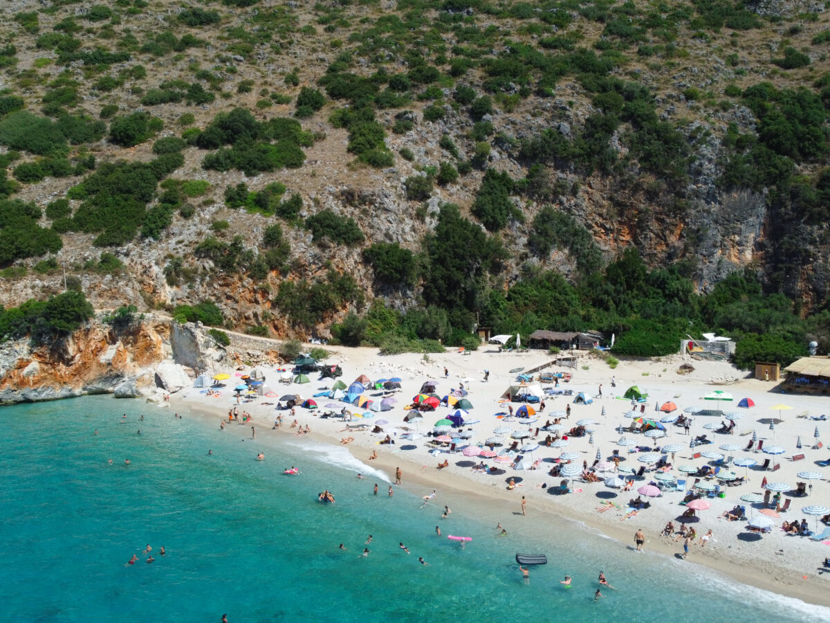 Gjipe Beach Albanian Riviera Europe