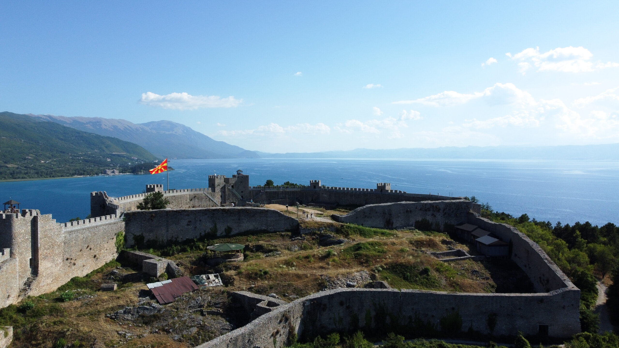 lake ohrid samoils fortress