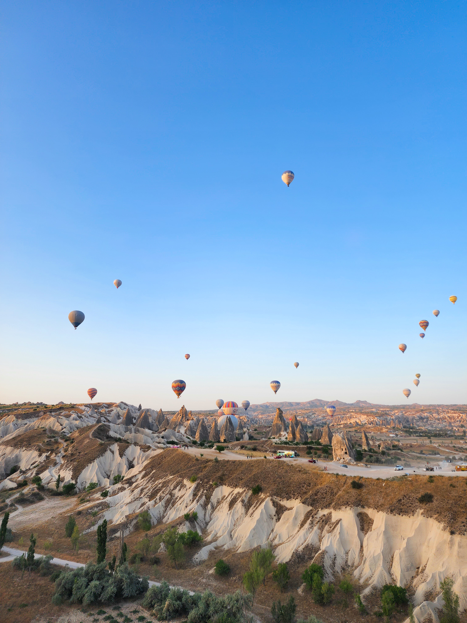 Cappadocia goreme hot air balloon turkey