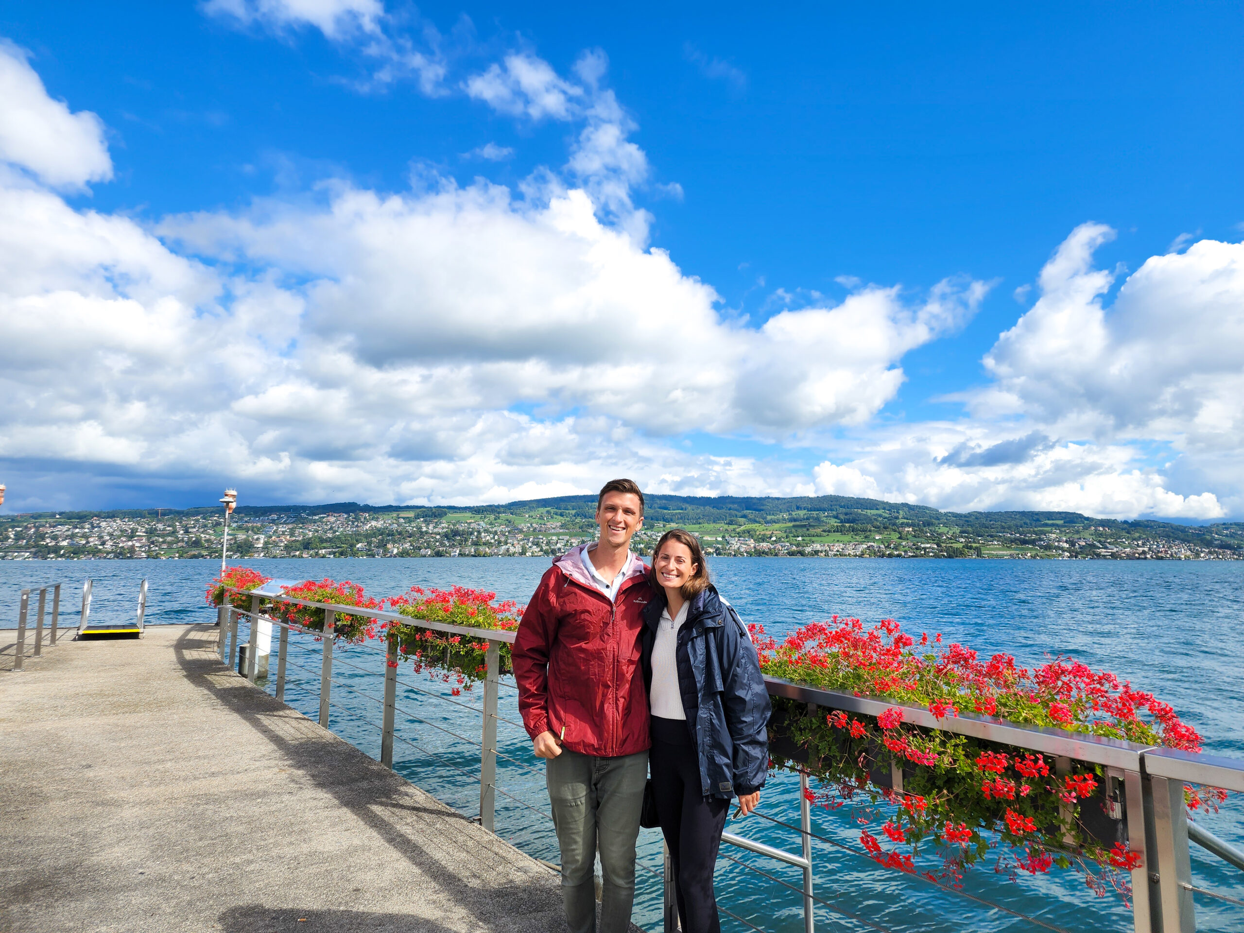 Lake Zurich visit summer spring horgen