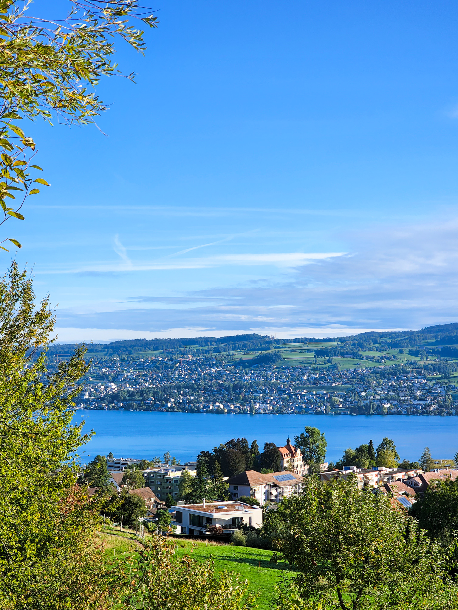 Lake Zurich visit summer spring