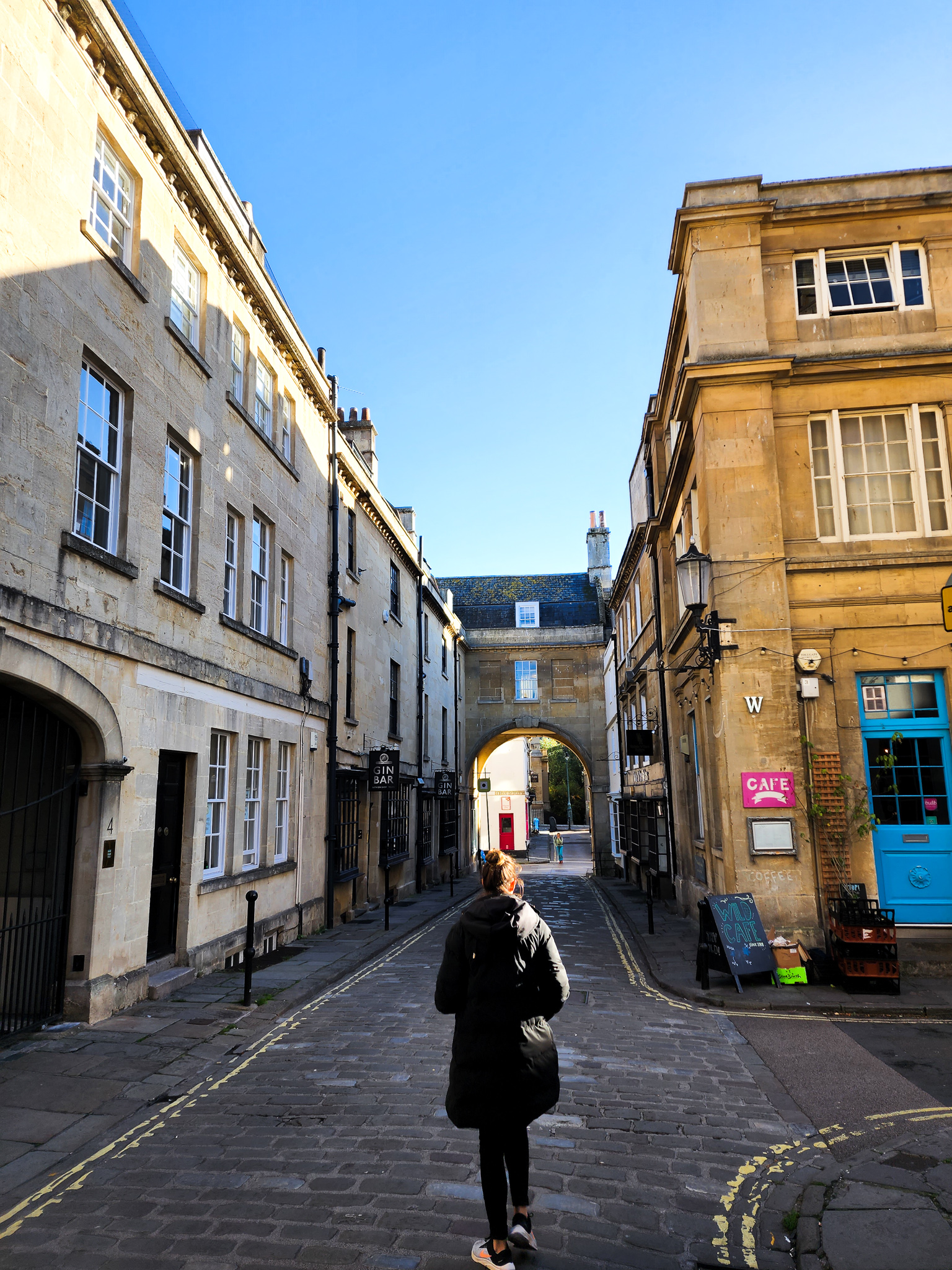Bath old town streets alley uk london
