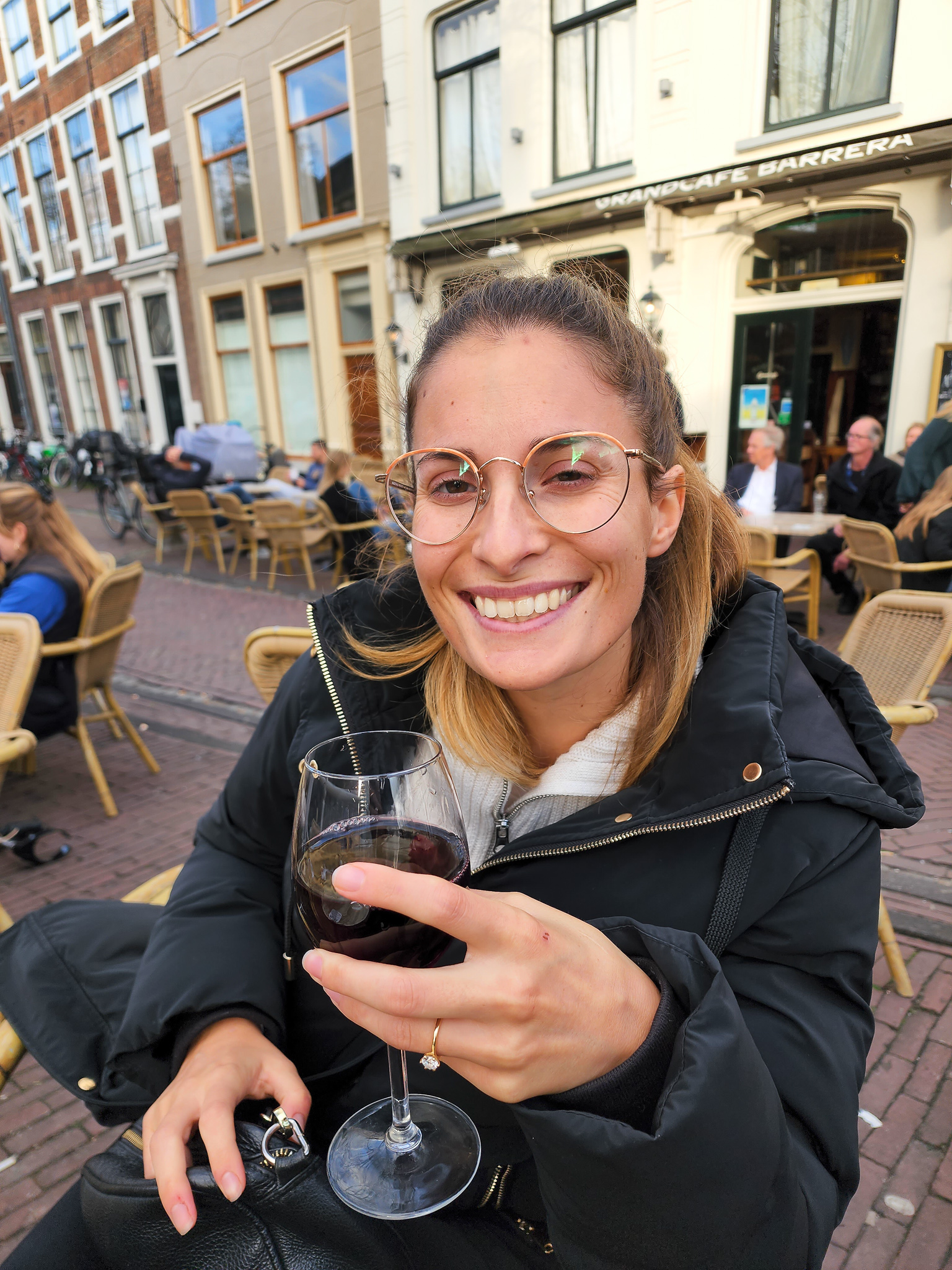 Leiden amsterdam netherlands cafe barrera