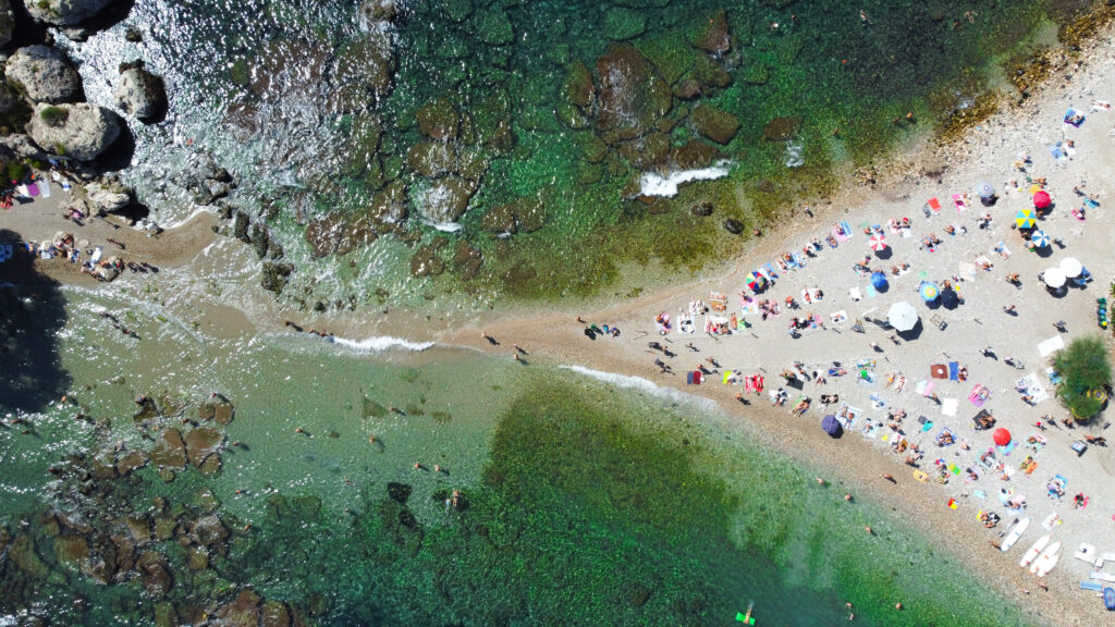 taormina sicily things to do dji best beach isla bella