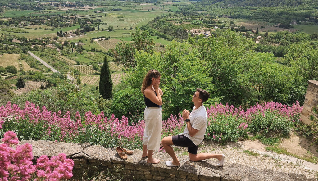 engagement gordes south of france best proposal locations in europe