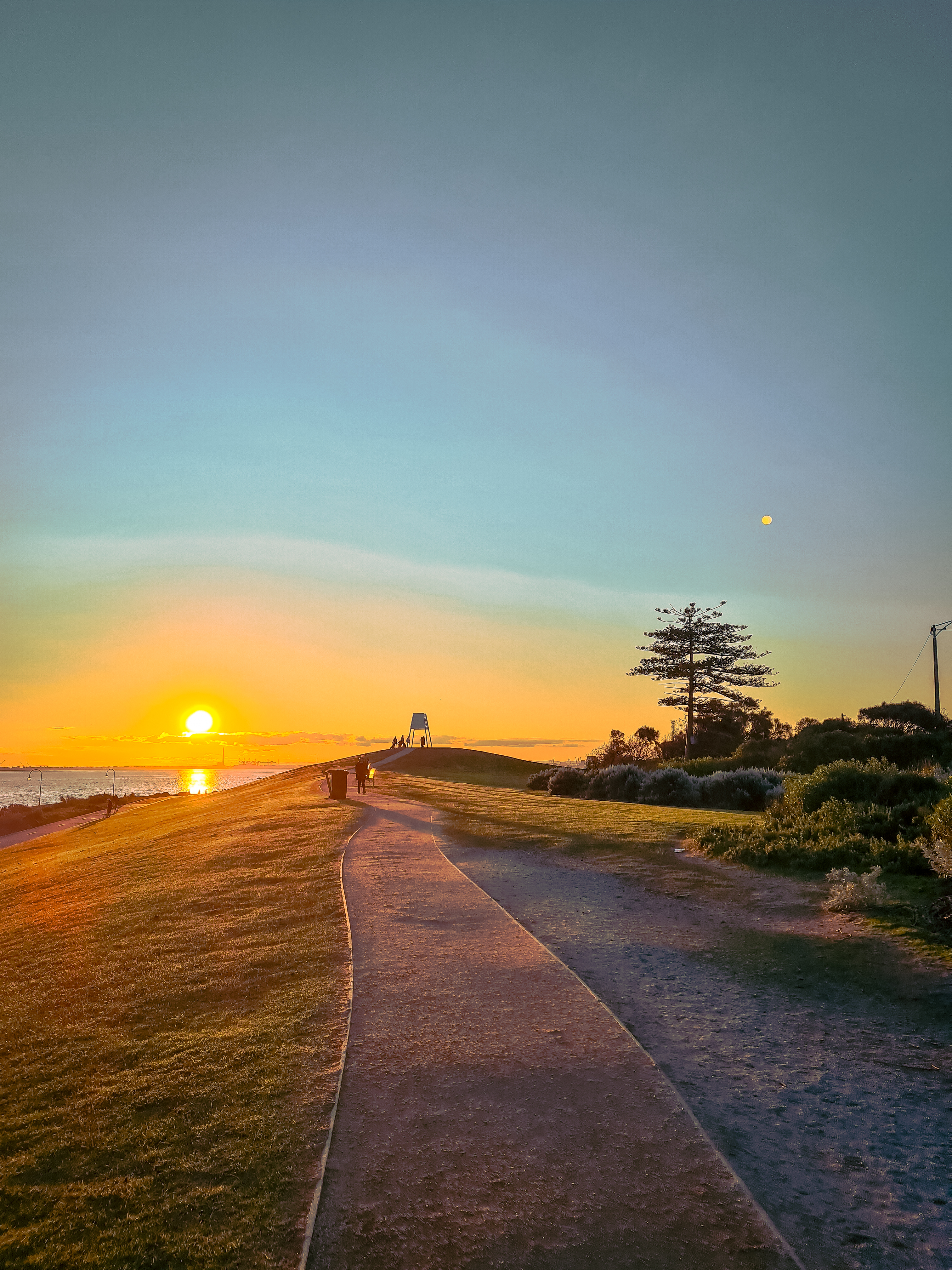 point ormond elwood beach sunset walk