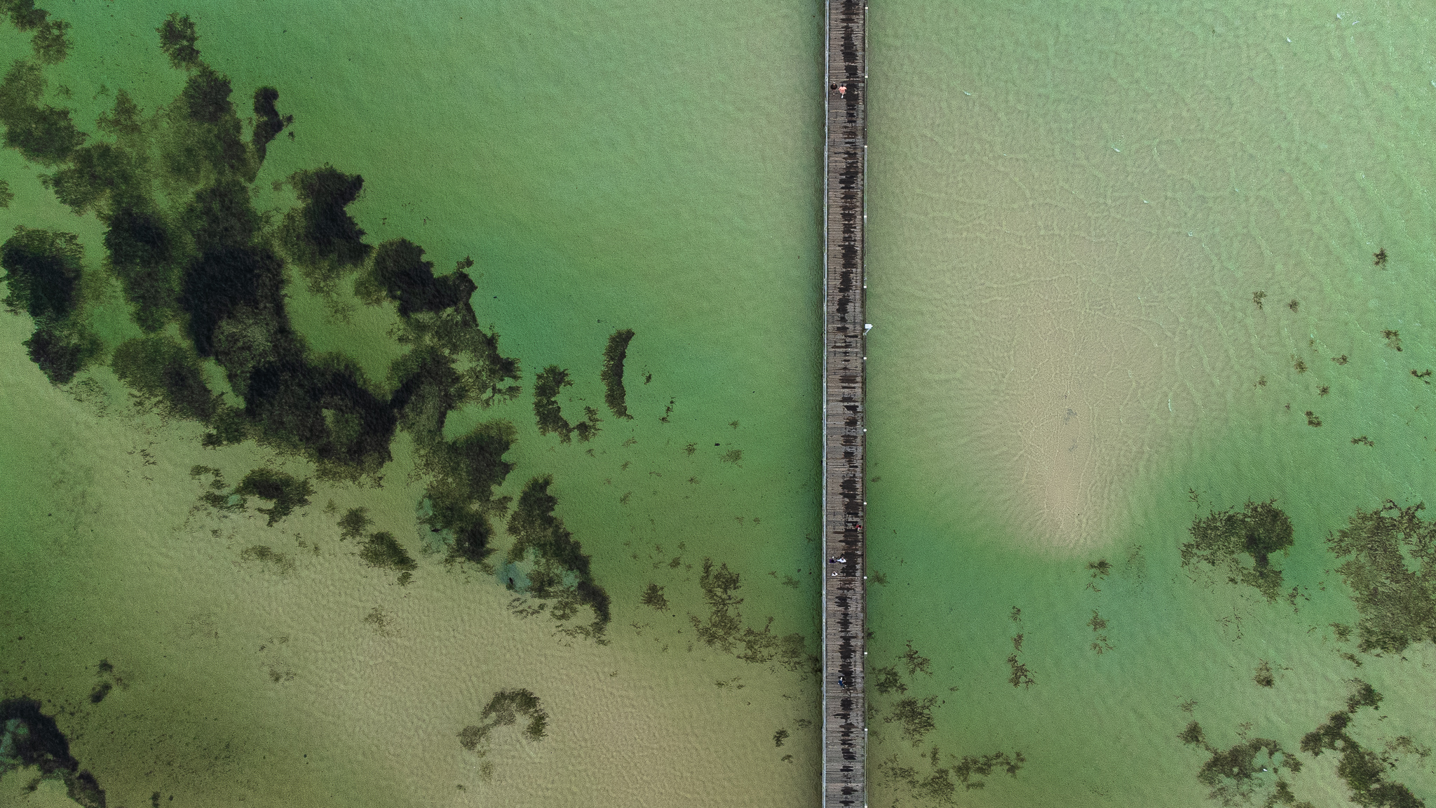rosebud pier drone diaries mornington peninsula dji moody vibes