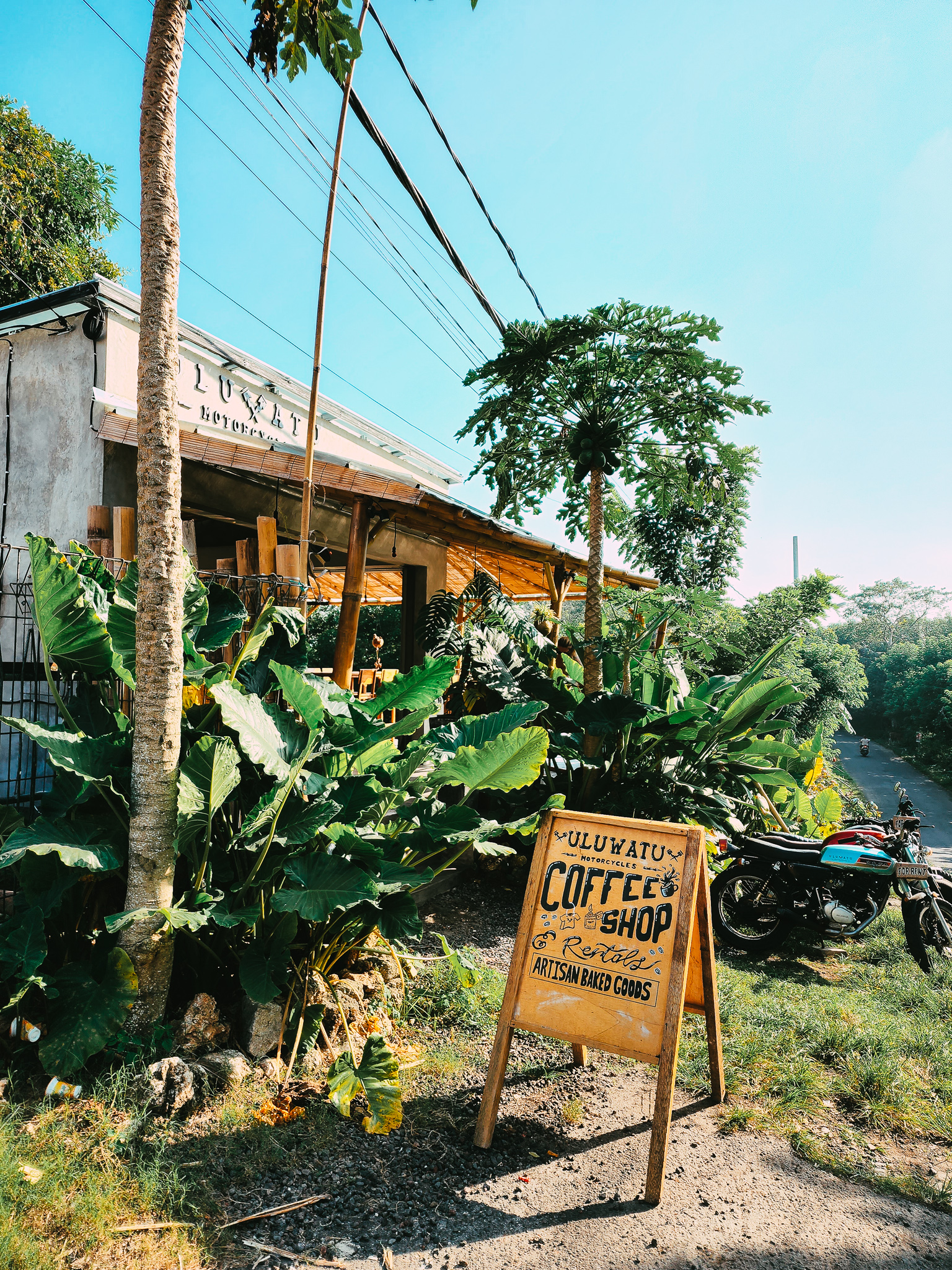 Uluwatu Motorcycles the best coffee in uluwatu bali Indonesia cafe recommendations