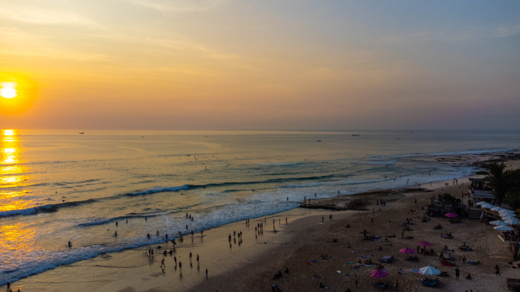 uluwatu bali indonesia beach surf sunset travel guide