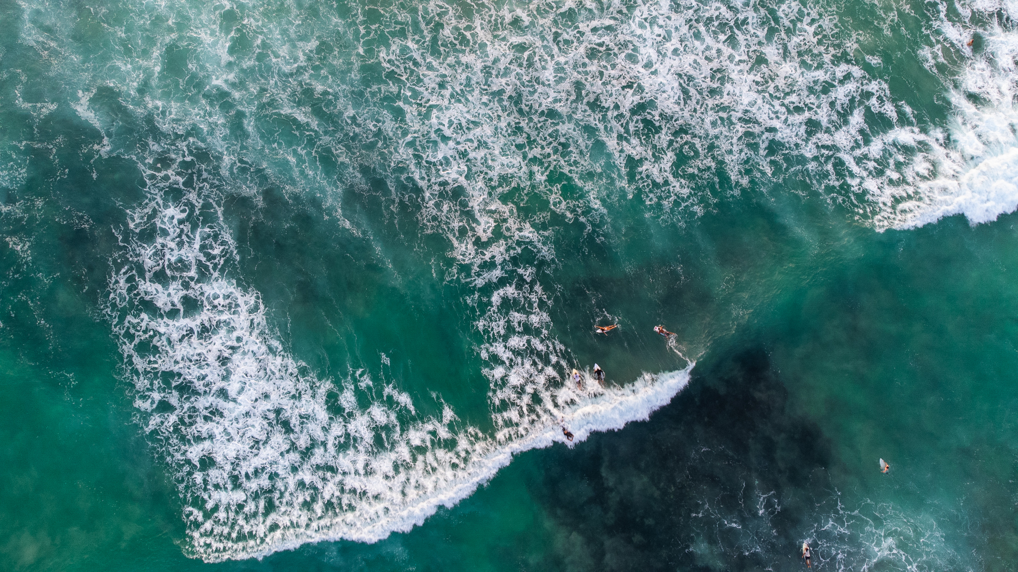 uluwatu indonesia bali sunset drone surfing photo