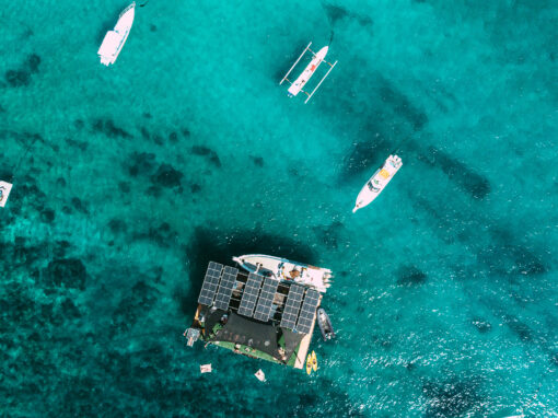 Drone nusa lembongan island bali indonesia beach lago pontoon dream beach