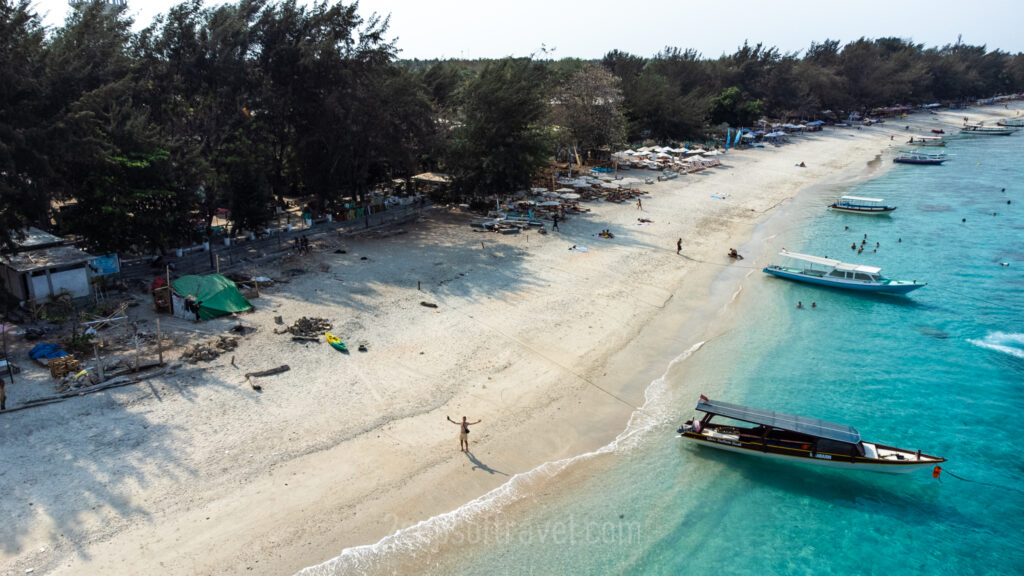 best beaches on gili trawangan day trip bali