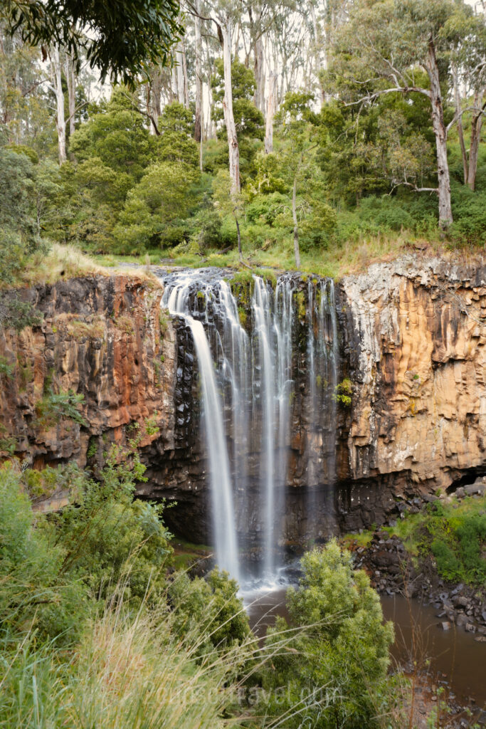 trentham falls best waterfall victoria day trip melbourne
