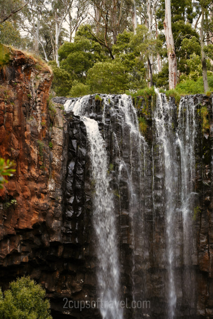 trentham falls best waterfall victoria day trip melbourne