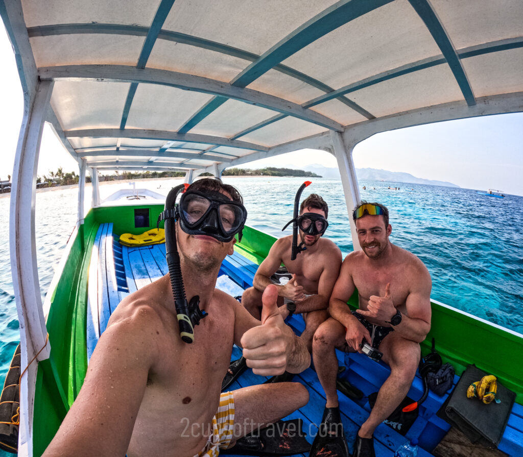 should i snorkel or give on gili trawangan day trip bali indonesia beach