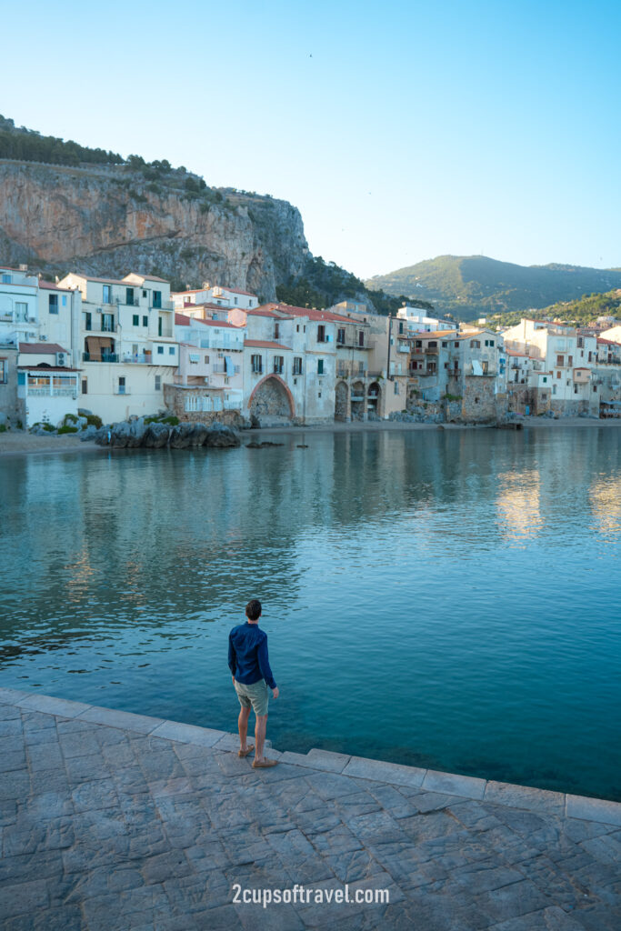 cefalu old town harbour things to do sicily