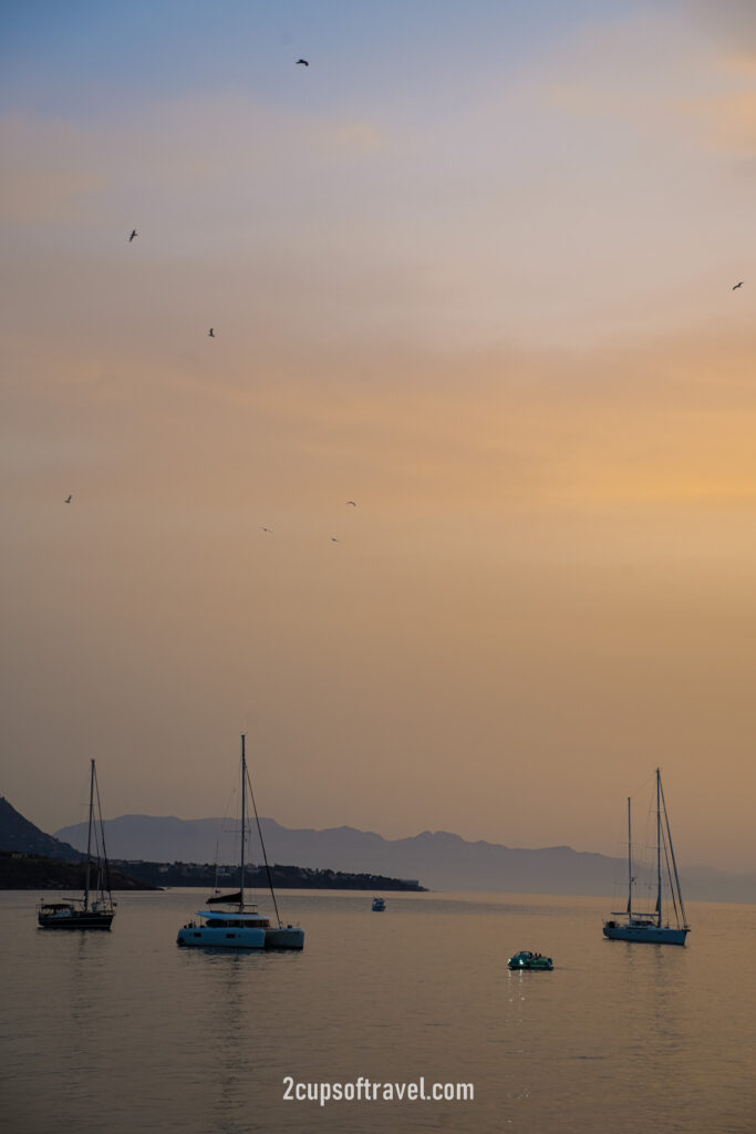 watch the sunset harbour cefalu sicily things to do