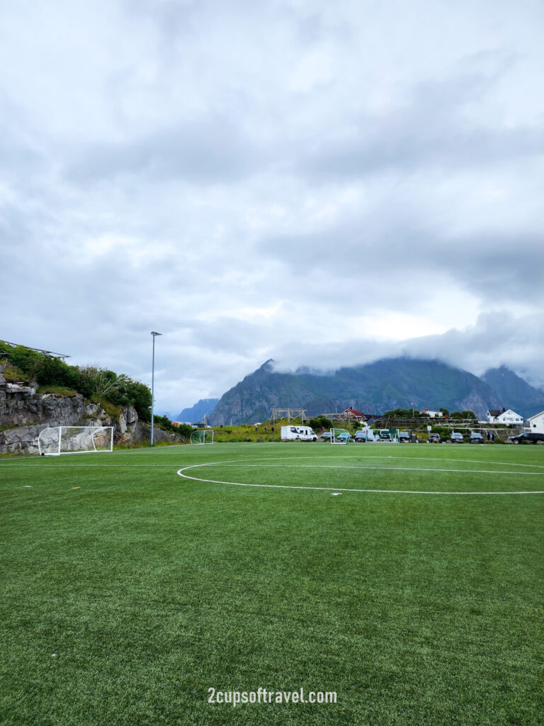 henningsvaer soccer stadium bucket list lofoten island things to do