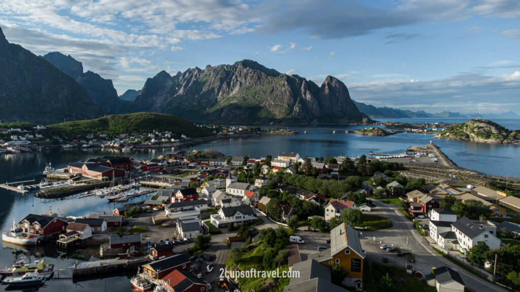 best town to visit lofoten islands reine things to do