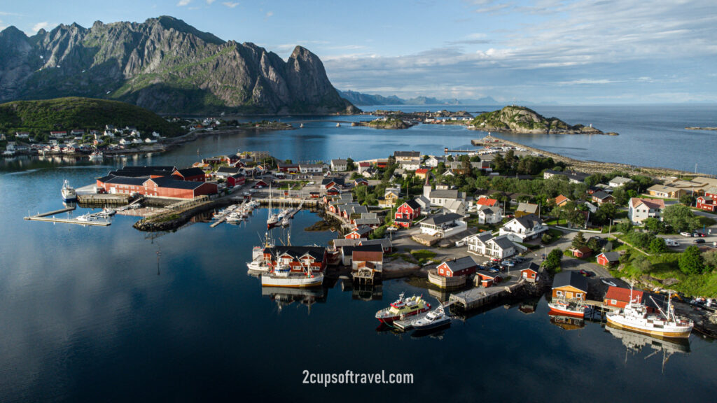 best town to visit lofoten islands reine things to do