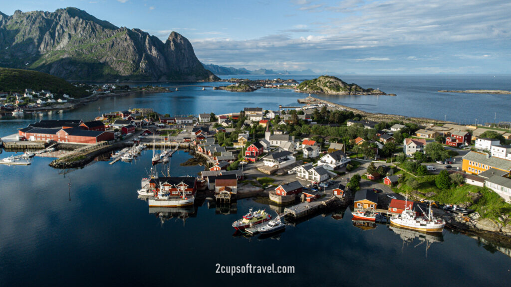 best town to visit lofoten islands reine things to do