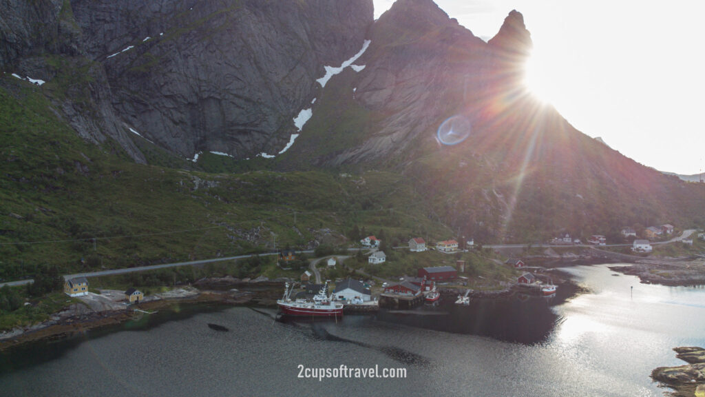 lofoten island road trip should i visit reine summer