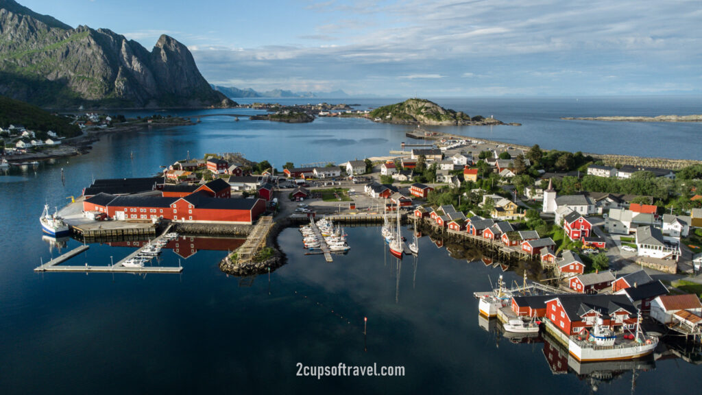 best town to visit lofoten islands reine things to do