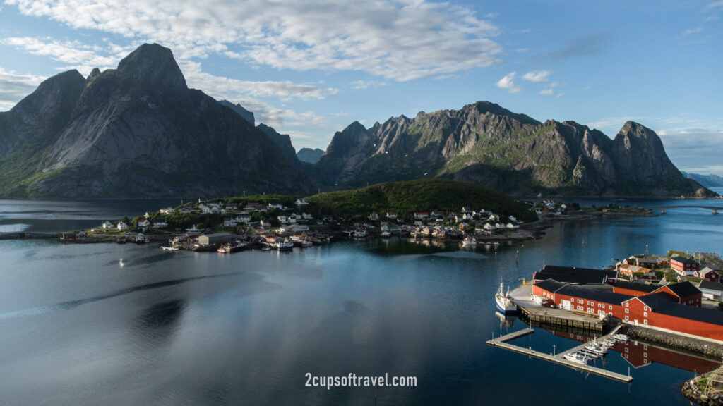 best town to visit lofoten islands reine things to do