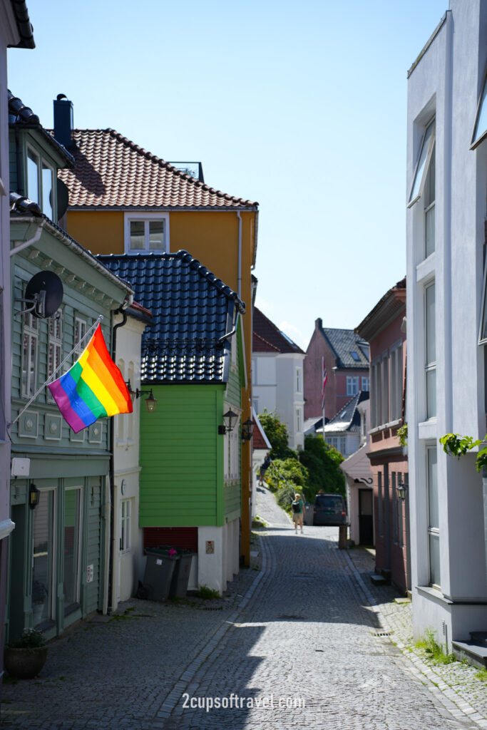 bergen town things to do colourful houses and streets