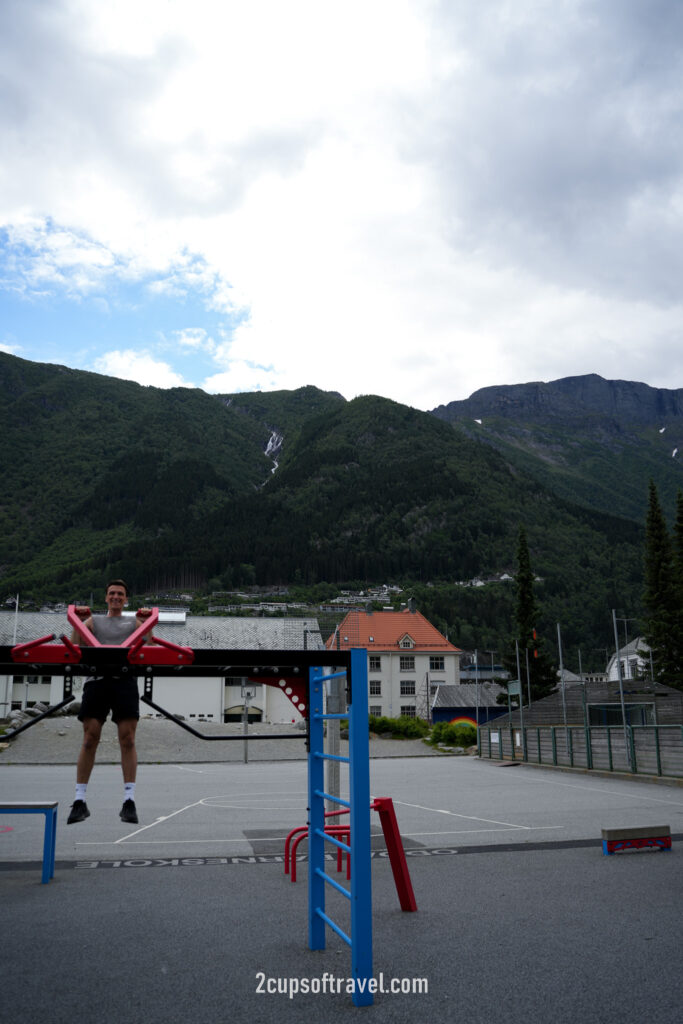 things to do around odda hardangerfjord free workout area